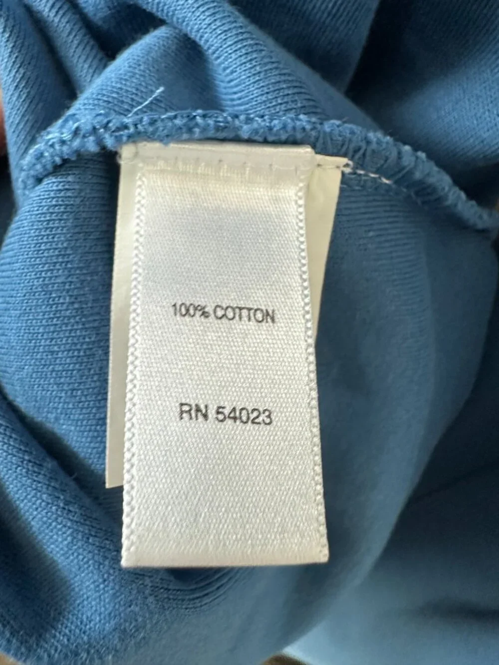 Banana Republic Medium Blue Men's Half Button Up Sweatshirt 100% Cotton